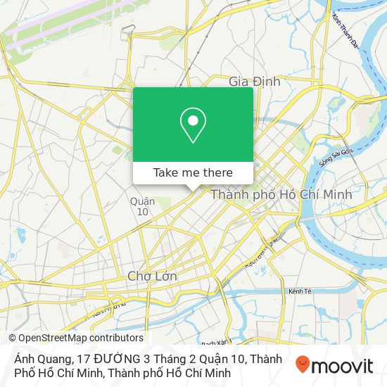 Bản đồ Ánh Quang, 17 ĐƯỜNG 3 Tháng 2 Quận 10, Thành Phố Hồ Chí Minh