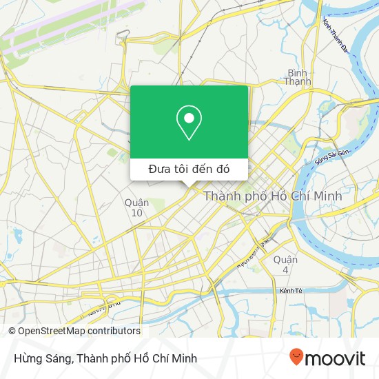 Bản đồ Hừng Sáng, 5 ĐƯỜNG 3 Tháng 2 Quận 10, Thành Phố Hồ Chí Minh
