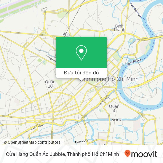 Bản đồ Cửa Hàng Quần Áo Jubbie, ĐƯỜNG Nguyễn Đình Chiểu Quận 3, Thành Phố Hồ Chí Minh