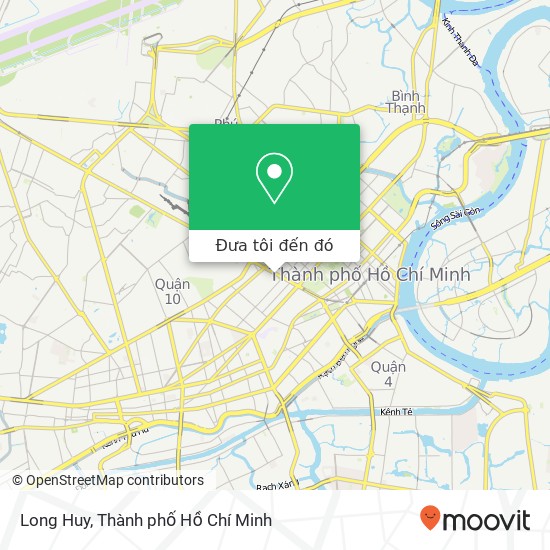 Bản đồ Long Huy, HẺM 199 Cách Mạng Tháng 8 Quận 3, Thành Phố Hồ Chí Minh