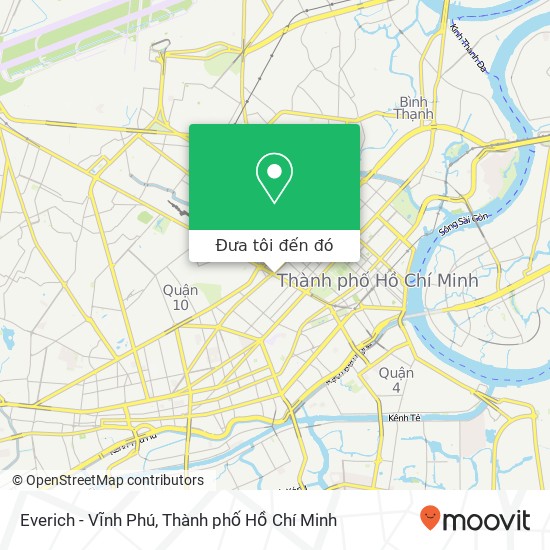 Bản đồ Everich - Vĩnh Phú, 233 ĐƯỜNG Cách Mạng Tháng 8 Quận 3, Thành Phố Hồ Chí Minh