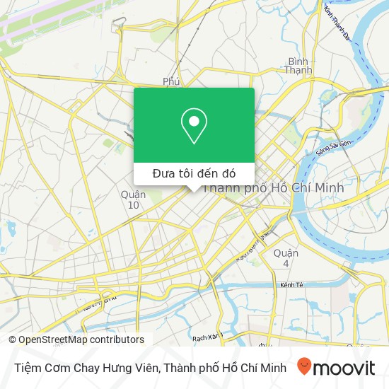 Bản đồ Tiệm Cơm Chay Hưng Viên, ĐƯỜNG Số 1 Quận 3, Thành Phố Hồ Chí Minh