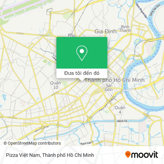 Bản đồ Pizza Việt Nam