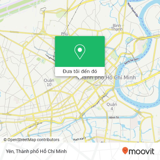 Bản đồ Yên, 219 ĐƯỜNG Nguyễn Đình Chiểu Quận 3, Thành Phố Hồ Chí Minh