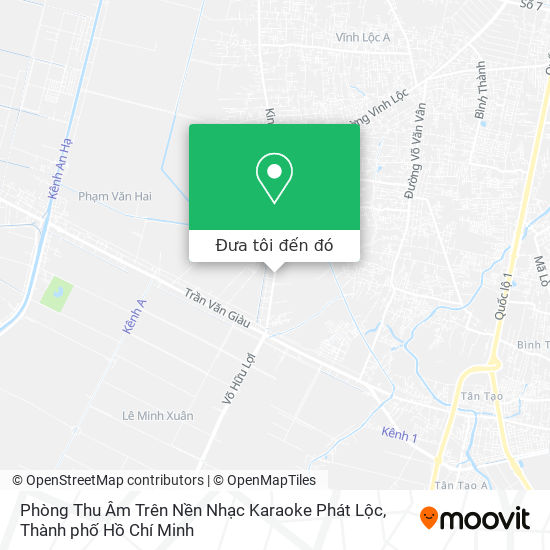 Bản đồ Phòng Thu Âm Trên Nền Nhạc Karaoke Phát Lộc