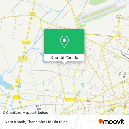 Bản đồ Nam Khánh