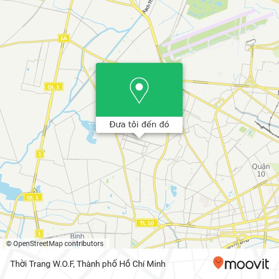 Bản đồ Thời Trang W.O.F, 228 ĐƯỜNG Nguyễn Sơn Quận Tân Phú, Thành Phố Hồ Chí Minh
