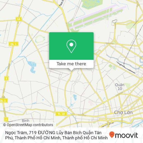 Bản đồ Ngọc Trâm, 719 ĐƯỜNG Lũy Bán Bích Quận Tân Phú, Thành Phố Hồ Chí Minh