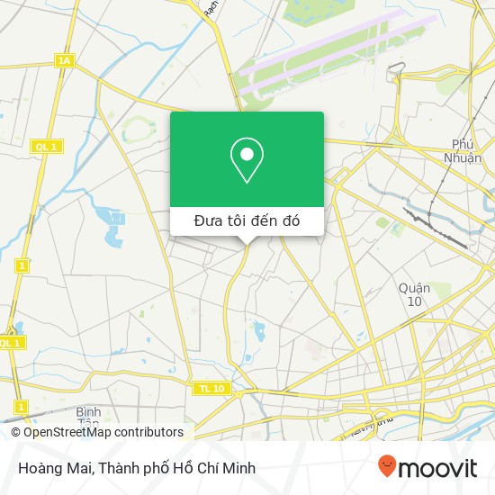 Bản đồ Hoàng Mai, 528 ĐƯỜNG Lũy Bán Bích Quận Tân Phú, Thành Phố Hồ Chí Minh