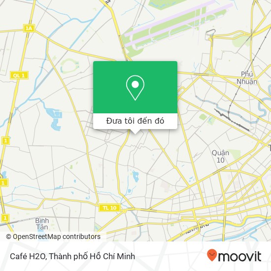 Bản đồ Café H2O, 78 ĐƯỜNG Huỳnh Thiện Lộc Quận Tân Phú, Thành Phố Hồ Chí Minh