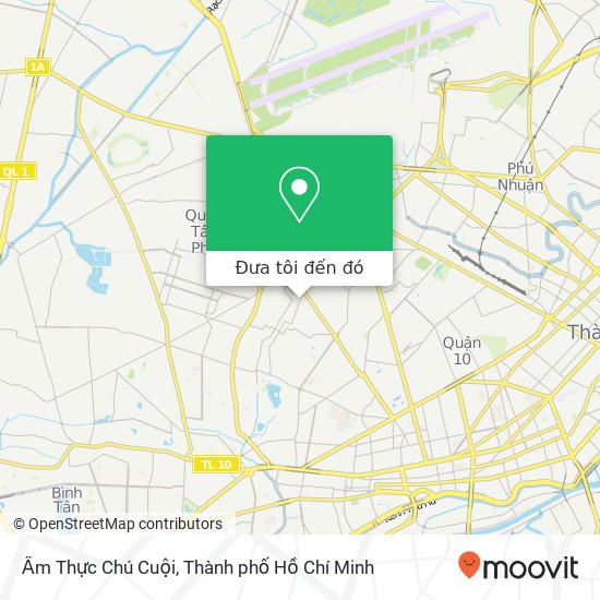 Bản đồ Ẩm Thực Chú Cuội, 24 ĐƯỜNG Khuông Việt Quận Tân Phú, Thành Phố Hồ Chí Minh