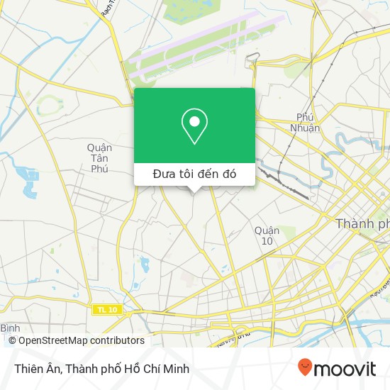 Bản đồ Thiên Ân, 962 ĐƯỜNG Lạc Long Quân Quận Tân Bình, Thành Phố Hồ Chí Minh