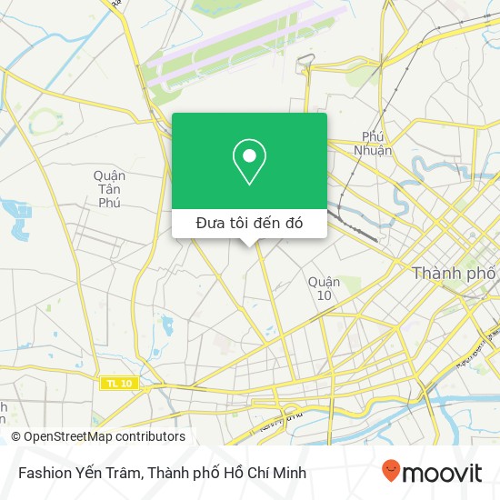 Bản đồ Fashion Yến Trâm, HẺM 373 Lý Thường Kiệt Quận Tân Bình, Thành Phố Hồ Chí Minh