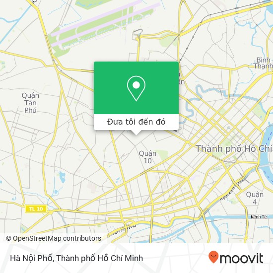 Bản đồ Hà Nội Phố, Quận 10, Thành Phố Hồ Chí Minh