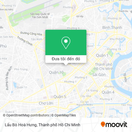 Bản đồ Lẩu Bò Hoà Hưng