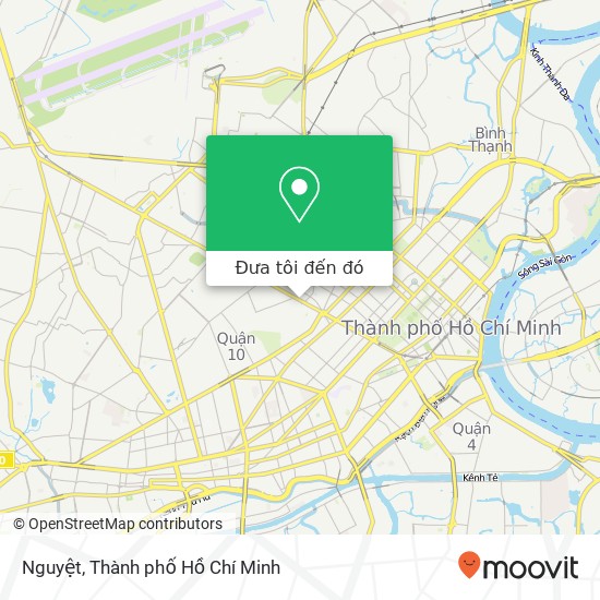 Bản đồ Nguyệt, ĐƯỜNG Cách Mạng Tháng 8 Quận 3, Thành Phố Hồ Chí Minh