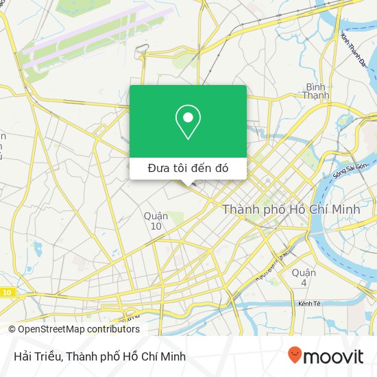 Bản đồ Hải Triều, 391A ĐƯỜNG Cách Mạng Tháng 8 Quận 10, Thành Phố Hồ Chí Minh