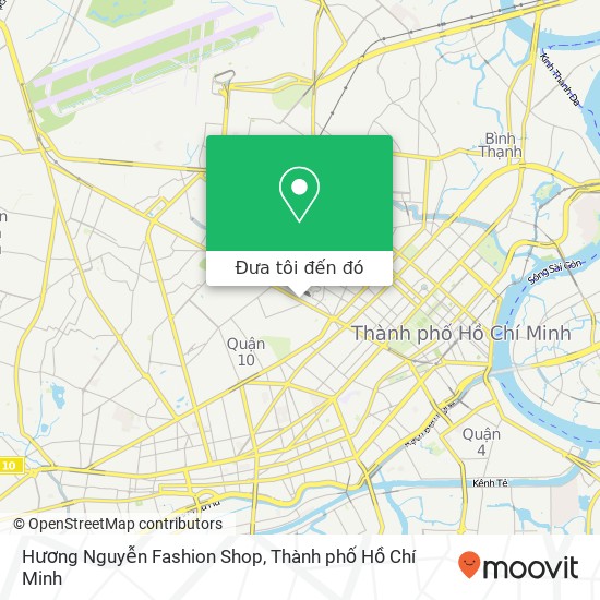 Bản đồ Hương Nguyễn Fashion Shop, ĐƯỜNG Cách Mạng Tháng 8 Quận 3, Thành Phố Hồ Chí Minh
