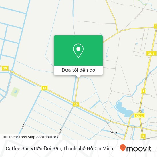 Bản đồ Coffee Sân Vườn Đôi Bạn, ĐƯỜNG Vĩnh Lộc Huyện Bình Chánh, Thành Phố Hồ Chí Minh