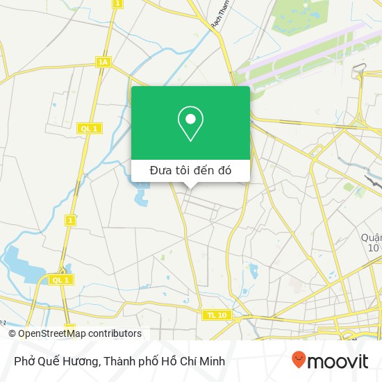 Bản đồ Phở Quế Hương, ĐƯỜNG Lê Lư Quận Tân Phú, Thành Phố Hồ Chí Minh