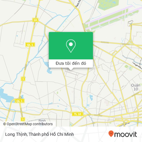 Bản đồ Long Thịnh, 261 ĐƯỜNG Nguyễn Sơn Quận Tân Phú, Thành Phố Hồ Chí Minh