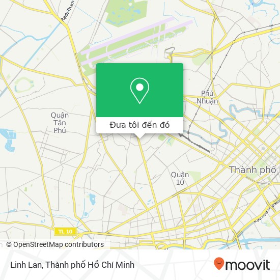Bản đồ Linh Lan, ĐƯỜNG Ba Gia Quận Tân Bình, Thành Phố Hồ Chí Minh