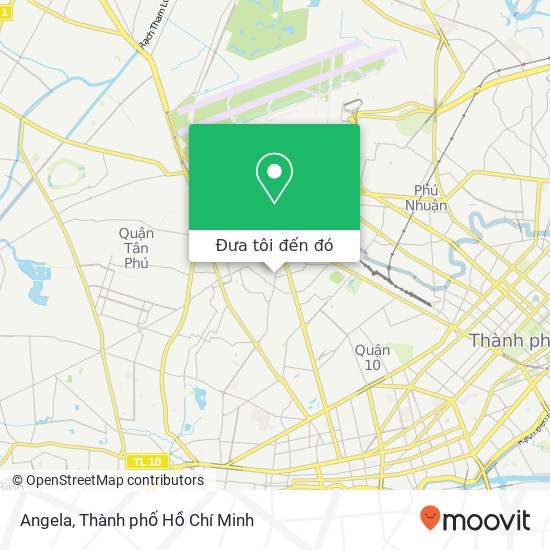Bản đồ Angela, 967 ĐƯỜNG Lạc Long Quân Quận Tân Bình, Thành Phố Hồ Chí Minh