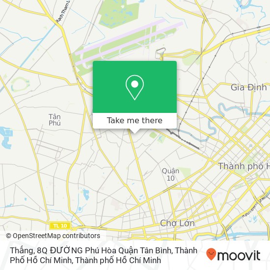 Bản đồ Thắng, 8Q ĐƯỜNG Phú Hòa Quận Tân Bình, Thành Phố Hồ Chí Minh