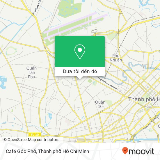 Bản đồ Café Góc Phố, ĐƯỜNG Đông Sơn Quận Tân Bình, Thành Phố Hồ Chí Minh