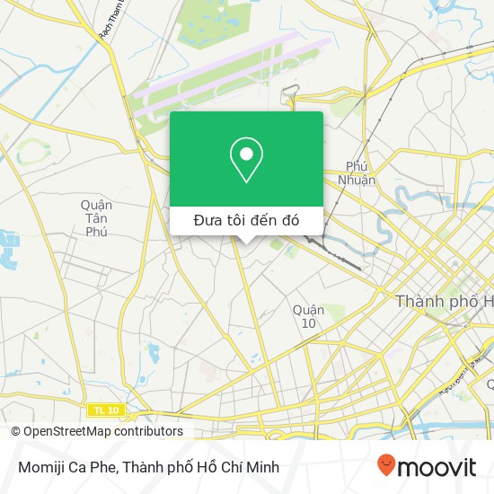 Bản đồ Momiji Ca Phe, 15 ĐƯỜNG Bến Cát Quận Tân Bình, Thành Phố Hồ Chí Minh