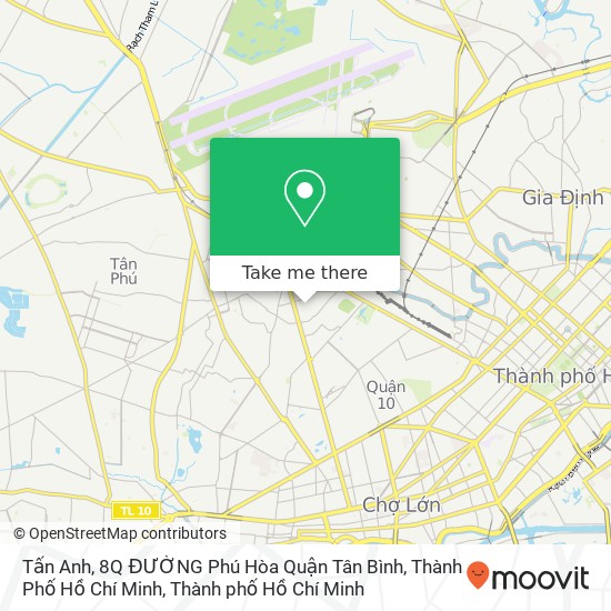 Bản đồ Tấn Anh, 8Q ĐƯỜNG Phú Hòa Quận Tân Bình, Thành Phố Hồ Chí Minh