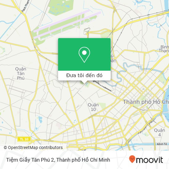 Bản đồ Tiệm Giầy Tân Phú 2, ĐƯỜNG Bắc Hải Quận Tân Bình, Thành Phố Hồ Chí Minh