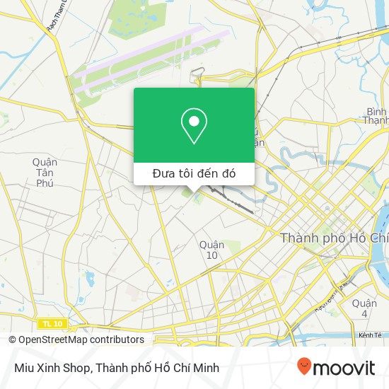 Bản đồ Miu Xinh Shop, ĐƯỜNG Bắc Hải Quận Tân Bình, Thành Phố Hồ Chí Minh