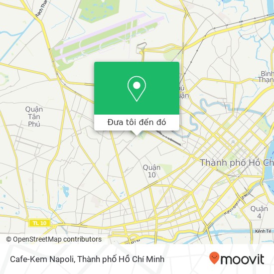 Bản đồ Cafe-Kem Napoli, HẺM 95 Bắc Hải Quận 10, Thành Phố Hồ Chí Minh