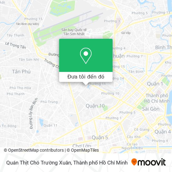 Bản đồ Quán Thịt Chó Trường Xuân