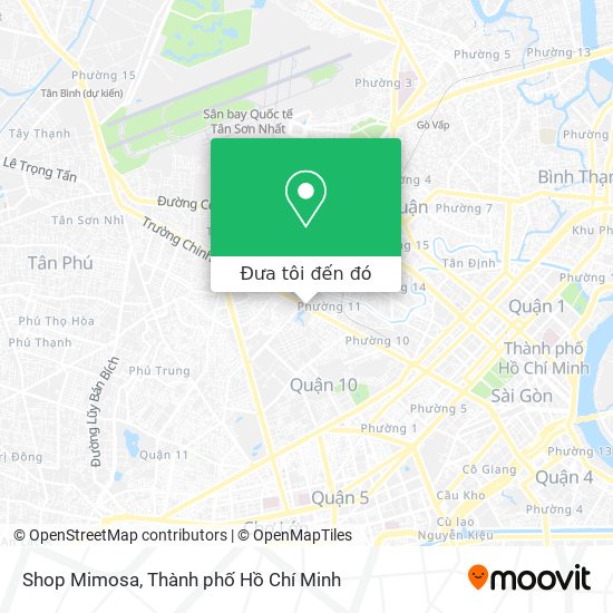 Bản đồ Shop Mimosa