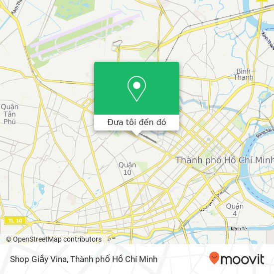 Bản đồ Shop Giầy Vina, 406 ĐƯỜNG Cách Mạng Tháng 8 Quận 3, Thành Phố Hồ Chí Minh