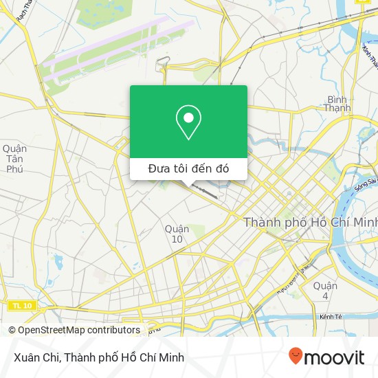 Bản đồ Xuân Chi, 416 ĐƯỜNG Cách Mạng Tháng 8 Quận 3, Thành Phố Hồ Chí Minh