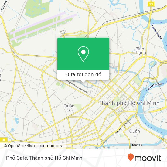 Bản đồ Phố Café, Quận 3, Thành Phố Hồ Chí Minh