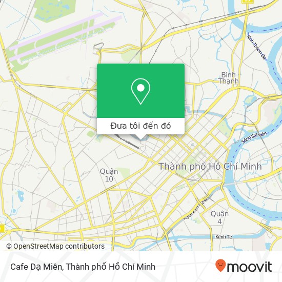 Bản đồ Cafe Dạ Miên, ĐƯỜNG Hoàng Sa Quận 3, Thành Phố Hồ Chí Minh