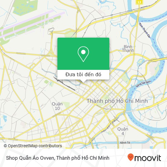 Bản đồ Shop Quần Áo Ovven, ĐƯỜNG Trần Quốc Thảo Quận 3, Thành Phố Hồ Chí Minh