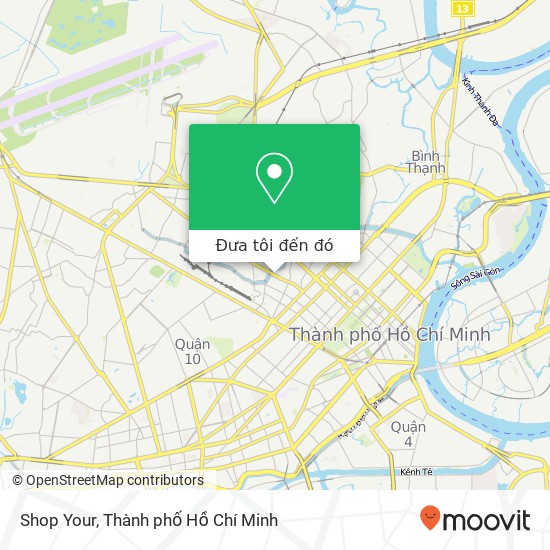 Bản đồ Shop Your, ĐƯỜNG Trần Quốc Thảo Quận 3, Thành Phố Hồ Chí Minh