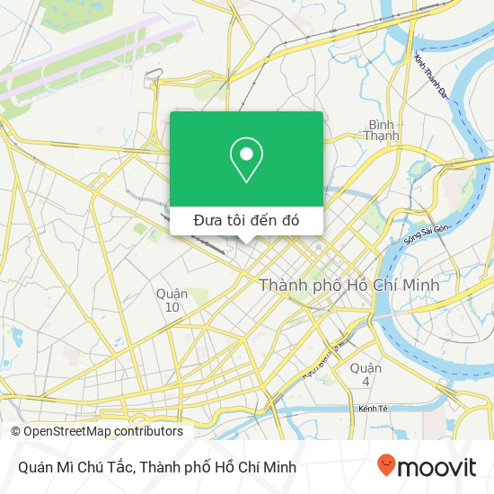 Bản đồ Quán Mì Chú Tắc, ĐƯỜNG Kỳ Đồng Quận 3, Thành Phố Hồ Chí Minh