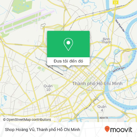Bản đồ Shop Hoàng Vũ, ĐƯỜNG Trần Quốc Thảo Quận 3, Thành Phố Hồ Chí Minh