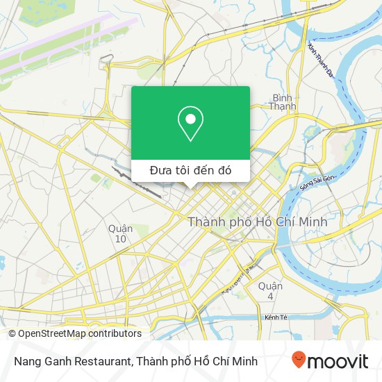 Bản đồ Nang Ganh Restaurant, HẺM 232 Võ Thị Sáu Quận 3, Thành Phố Hồ Chí Minh