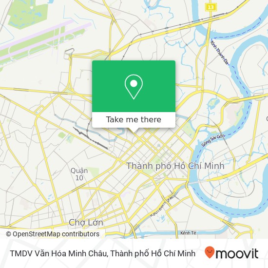 Bản đồ TMDV Văn Hóa Minh Châu