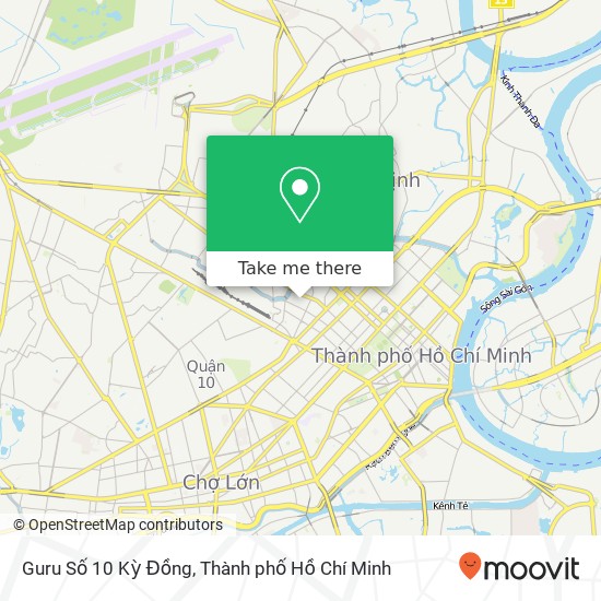 Bản đồ Guru Số 10 Kỳ Đồng