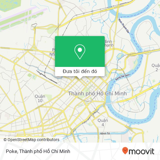 Bản đồ Poke, Quận 3, Thành Phố Hồ Chí Minh