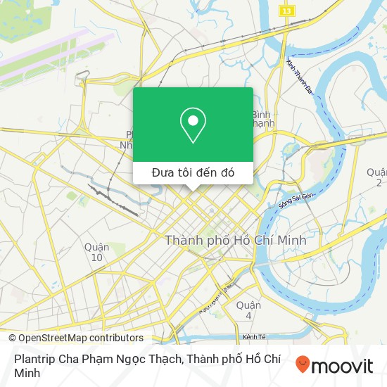 Bản đồ Plantrip Cha Phạm Ngọc Thạch, 88 ĐƯỜNG Phạm Ngọc Thạch Quận 3, Thành Phố Hồ Chí Minh
