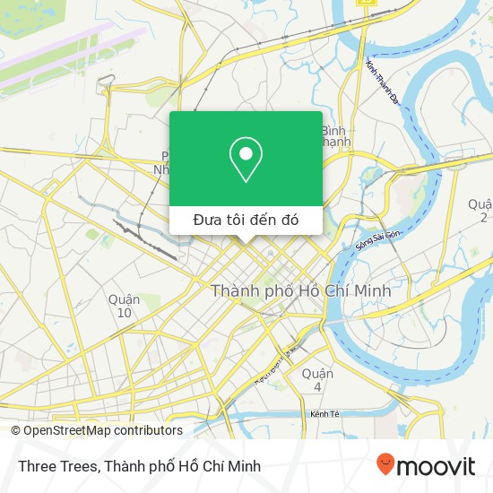 Bản đồ Three Trees, 231 ĐƯỜNG Điện Biên Phủ Quận 3, Thành Phố Hồ Chí Minh